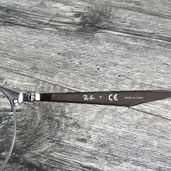 Ray-Ban RB 6365 2531 Eyeglasses 51 17 145mm Polished Taupe Metal FRAMES ONLY - Picture 3 of 15